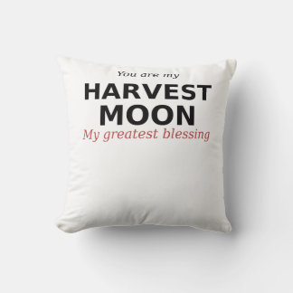 Romantic Harvest Moon Pillow Gift for Couples