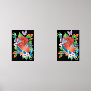 Romantic Heart & Blooms”