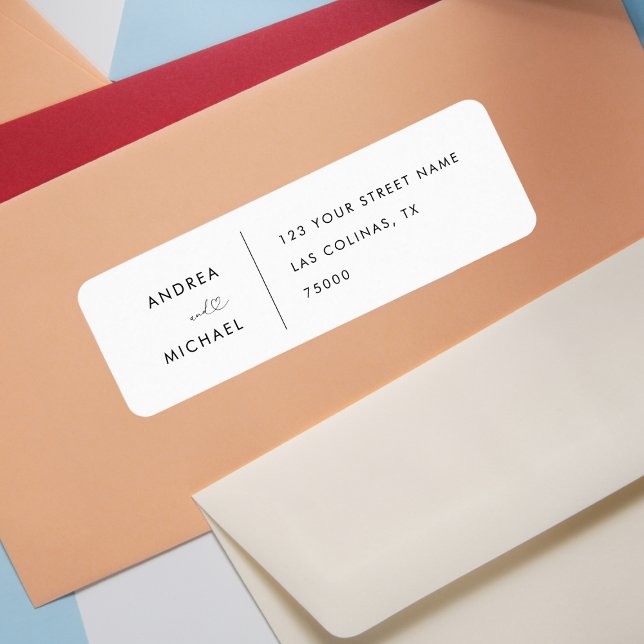 Romantic Heart Script Minimalist Modern Wedding (Creator Uploaded)