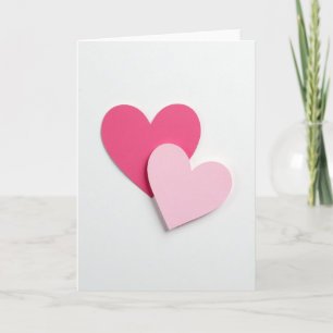 Romantic Hearts Love Card