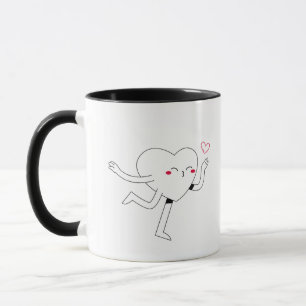 Romantic Hearts Mug – Love & Couple Gift