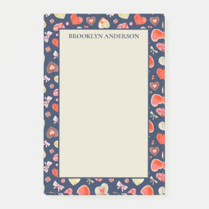 Romantic Hearts  Post-it Notes