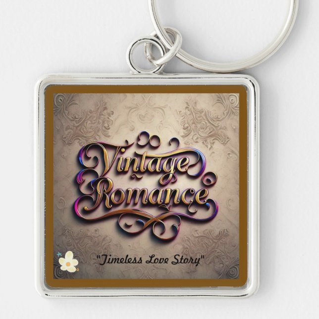"Romantic Heritage Lives" Key Ring (Front)