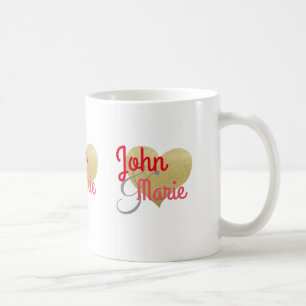 romantic his her Mr. Mrs. personalised Coffee Mug