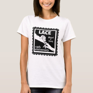 Romantic holding hands 13th wedding anniversary T-Shirt