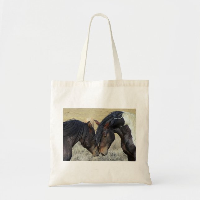 Romantic Horse Budget Tote (Front)