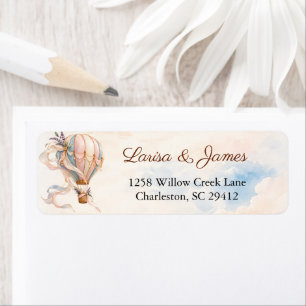 Romantic Hot Air Balloon Destination Wedding