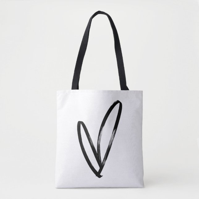 "Romantic in the City: Manhattan Valentine’s Sweat Tote Bag (Front)