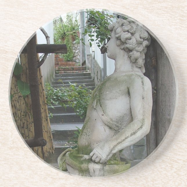Romantic Italy custom coaster (Front)