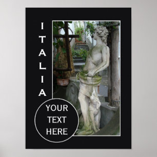 Romantic Italy custom poster