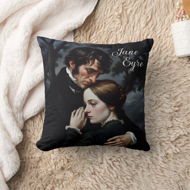 Romantic Jane Eyre and Edward Rochester Cushion (Blanket)