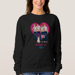 Romantic Killer Group Shot Kanji Heart Background Sweatshirt