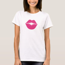 Romantic kiss design t shirt