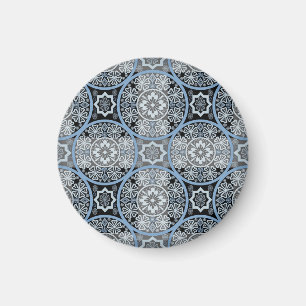 Romantic Lace: Bright Abstract Print. Magnet
