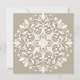 Romantic Lace Save The Date