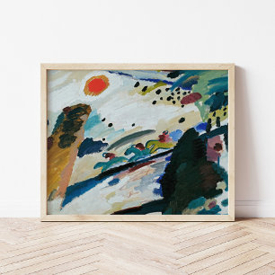 Romantic Landscape   Kandinsky Poster
