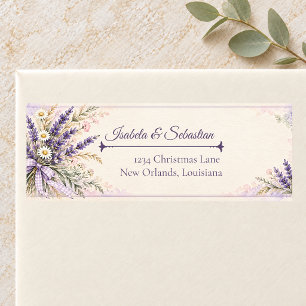 Romantic Lavender Cottagecore Wedding