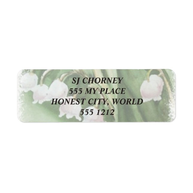 ROMANTIC LILY OF THE VALLEY (Front)