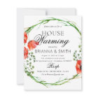 Romantic Love Crown Red Poppy Housewarming