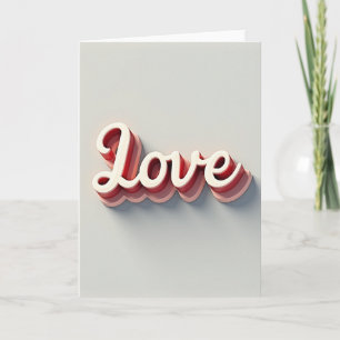 Romantic Love Flow Card