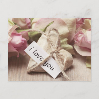 Romantic Love Gift for her Postcard