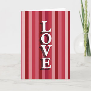 Romantic Love Greeting Card