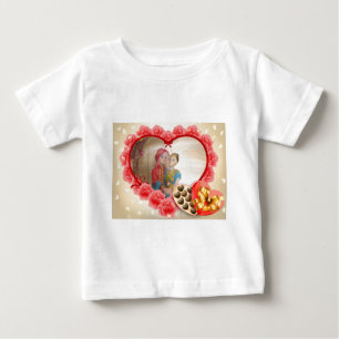 Romantic Love Heart Art Print Baby T-Shirt