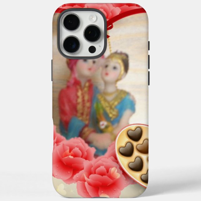 Romantic Love Heart Art Print Case-Mate iPhone Case (Back)