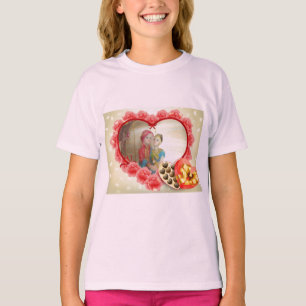 Romantic Love Heart Art Print T-Shirt