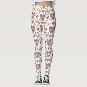 Romantic Love Heart - Valentine's Day Legging