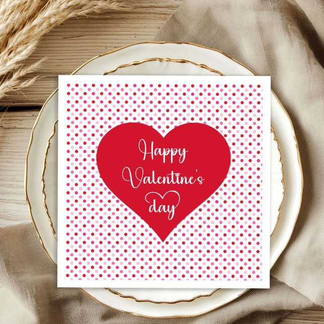 Romantic Love Hearts Napkins Valentine Decor (Romantic Love Hearts Napkins Valentine Decor)