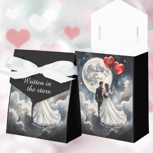 Romantic Love On Cloud Nine Fairytale Wedding Favour Box