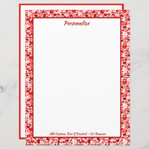 Romantic Love Pink Red Hearts Valentine Day