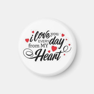 Romantic Love Quote Magnet