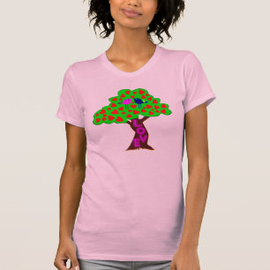 °•♥Romantic Love Tree Women's Crew Neck T-Shirt♥•° T-Shirt