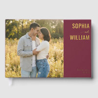 Romantic Maroon Modern Photo