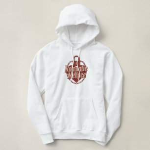 "Romantic Menace" with Edgy Heart Lock Hoodie