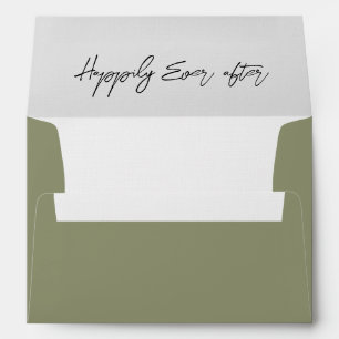 Romantic & minimalist  envelope