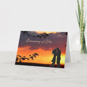 Romantic Miss You Card