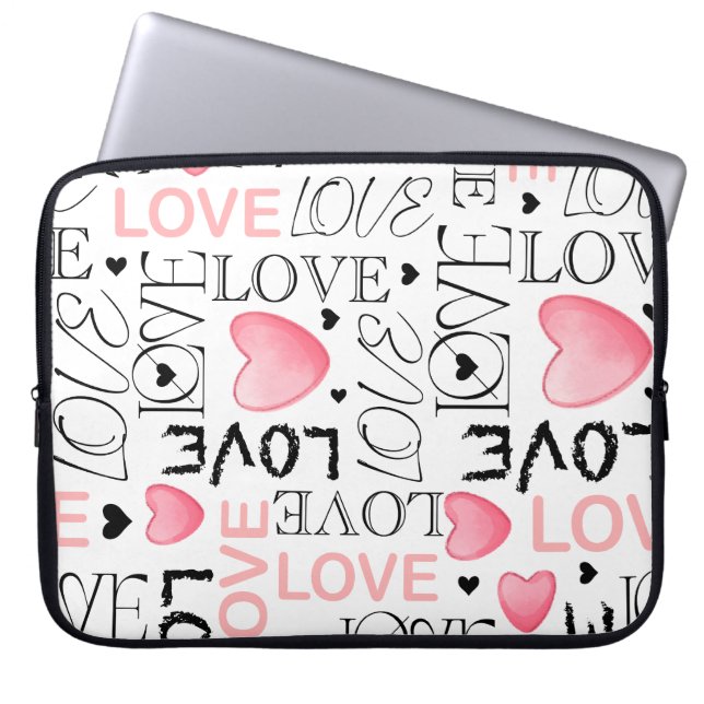 Romantic Modern Laptop Cover (Front)