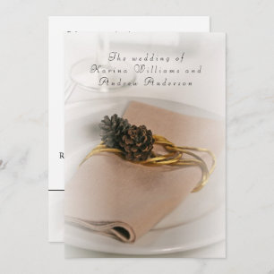Romantic Modern Wedding Invitation