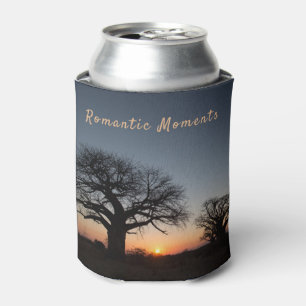 Romantic Moments Sunset Sacred Baobabs photo text Can Cooler