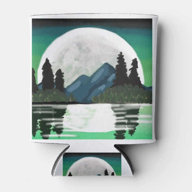 Romantic Moonlight Can Cooler (Front)