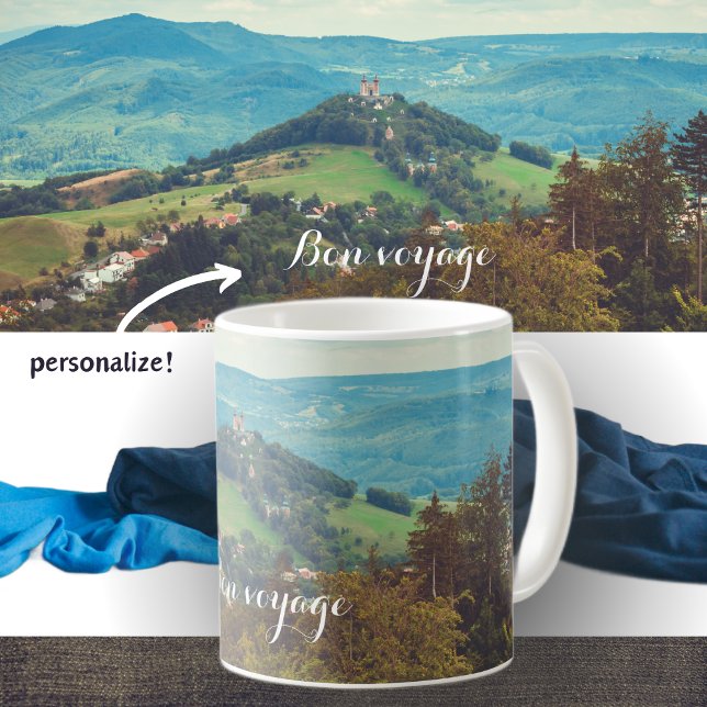 Romantic mountain landscape coffee mug (Creator Uploaded)