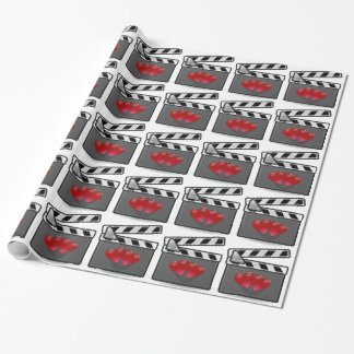 Romantic Movie Wrapping Paper