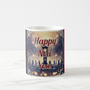 Romantic New Year’s Eve Celebration Coffee Mug 