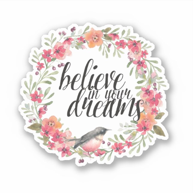 Romantic Oleander Bird Pink Floral Dream (Front)