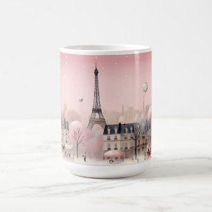 Romantic Paris Cityscape Coffee Mug
