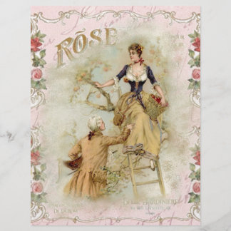 Romantic Paris Lovers pink shabbychic