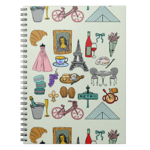 Romantic Paris Notebook